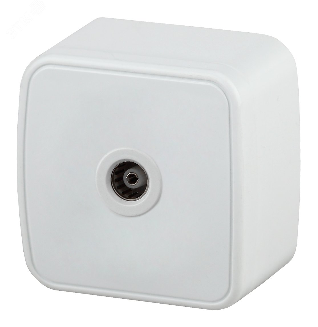 Изображение товара Розетка телевизионная открытая серия Intro Polo белая 3-301-01