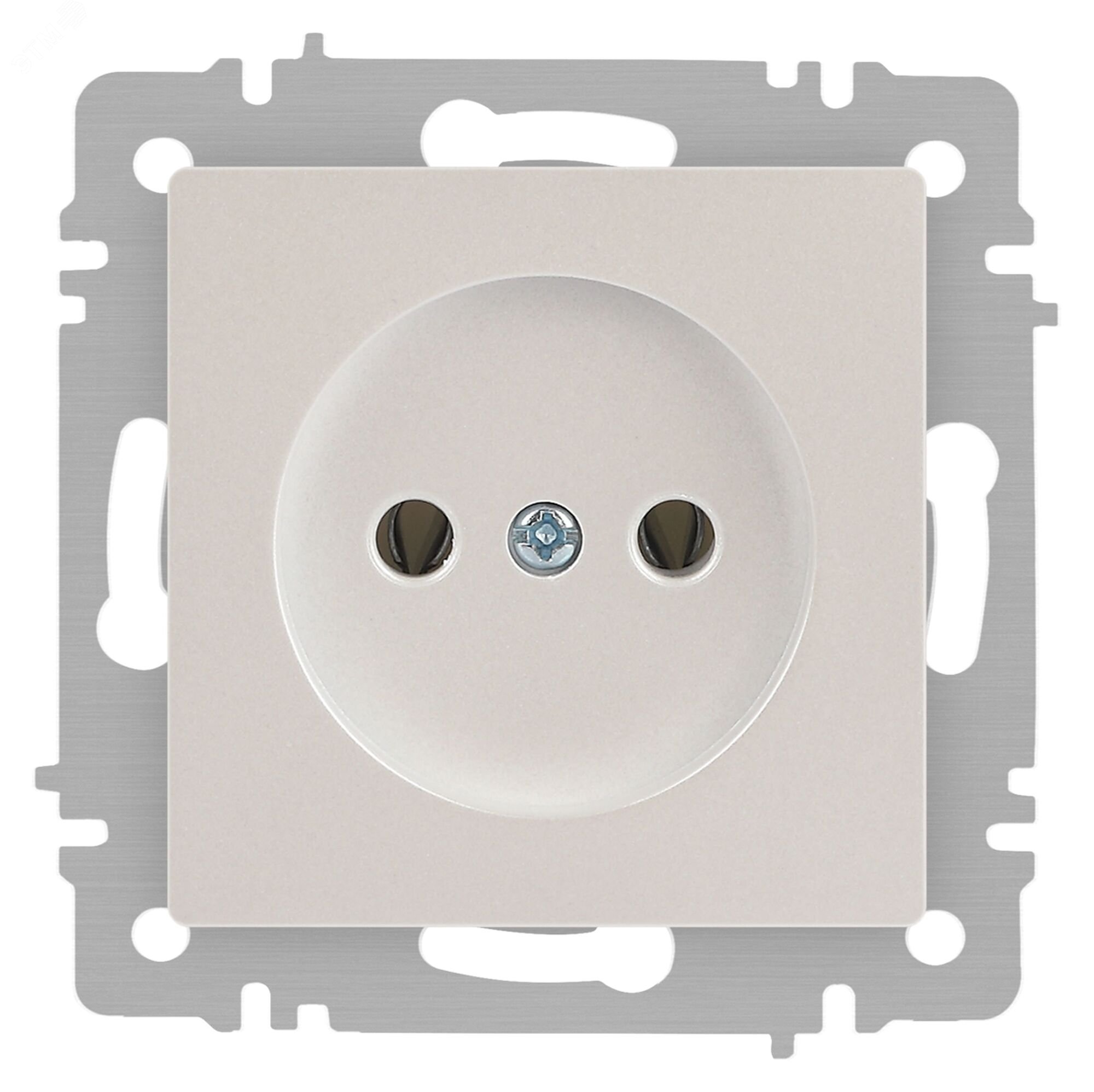 Изображение товара Розетка однофазная скрытого монтажа Intro Accent 16А IP20 перламутр