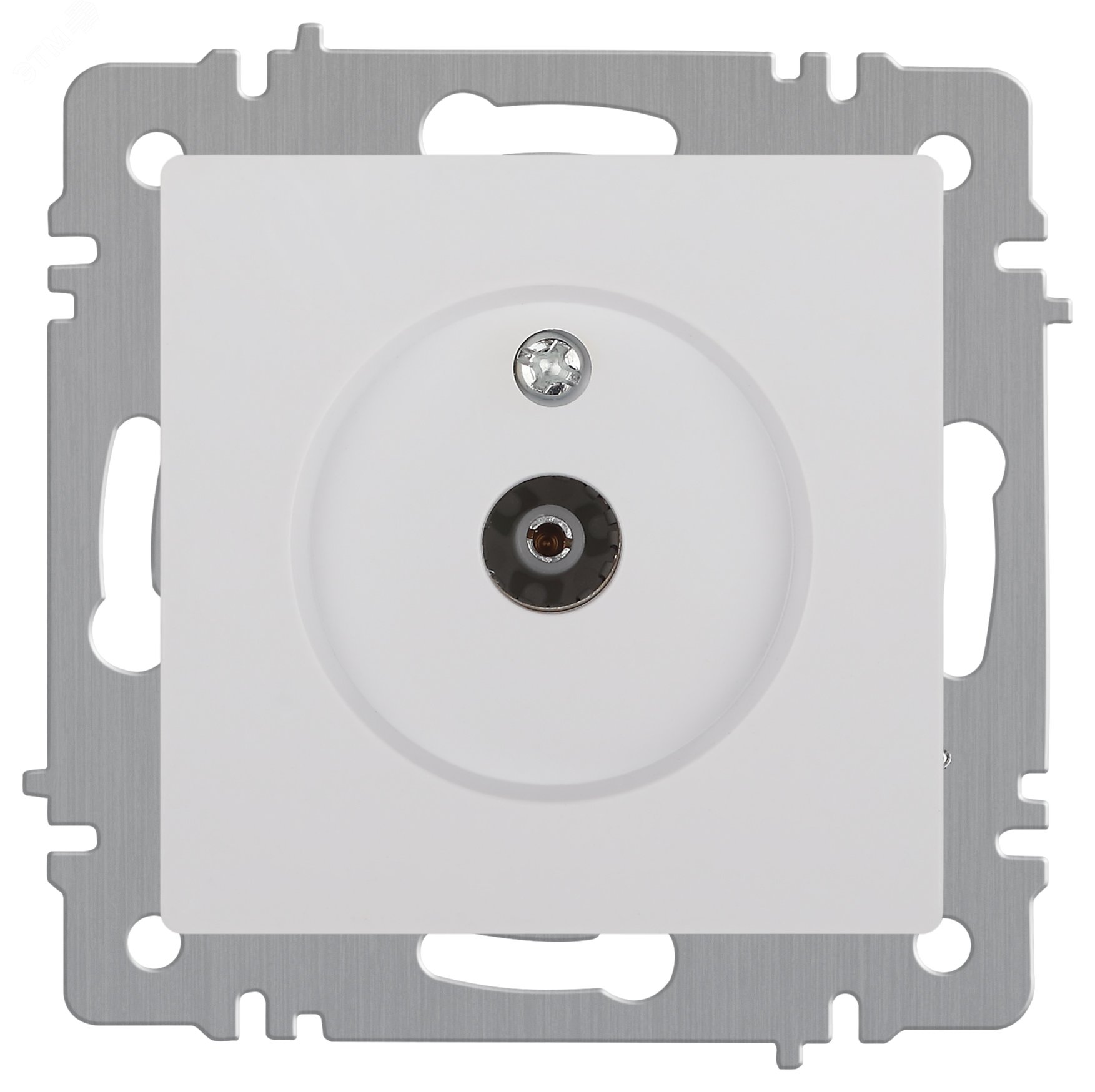 Изображение товара Розетка Intro Accent 6-301-01 TV одиночная, IP20, СУ, белый (шт)