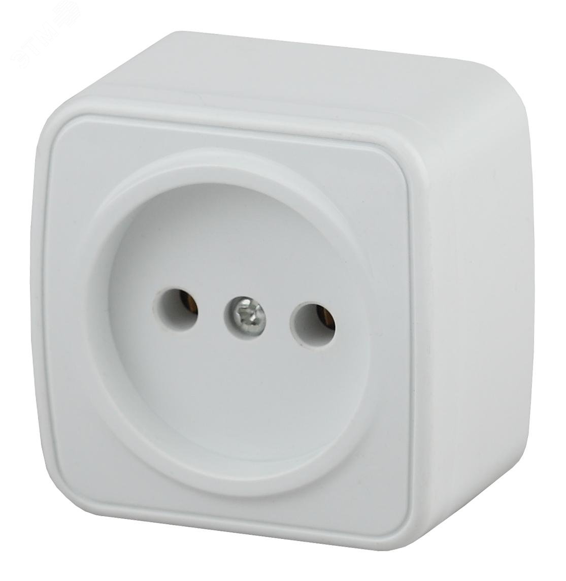 Изображение товара Наружная открытая розетка 16А IP20 Intro Polo белая