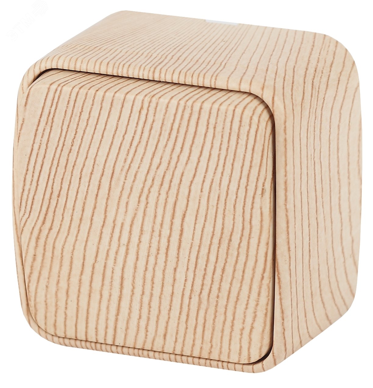 Изображение товара Выключатель одноклавишный наружный Intro Polo 3-101-11 сосна 10A 250V