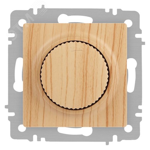 Изображение товара Светорегулятор Intro Accent 6-401-11 поворотный, 600Вт 230В, IP20, СУ, сосна (шт)