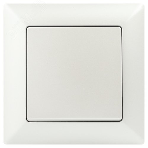 Изображение товара Переключатель Intro Solo 4-108-06 одноклавишный промежуточный, 10А-250В, IP20, СУ, перламутр (шт)