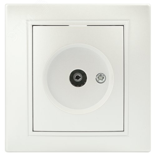 Изображение товара Розетка Intro Plano 1-301-06 TV одиночная, IP20 (шт)