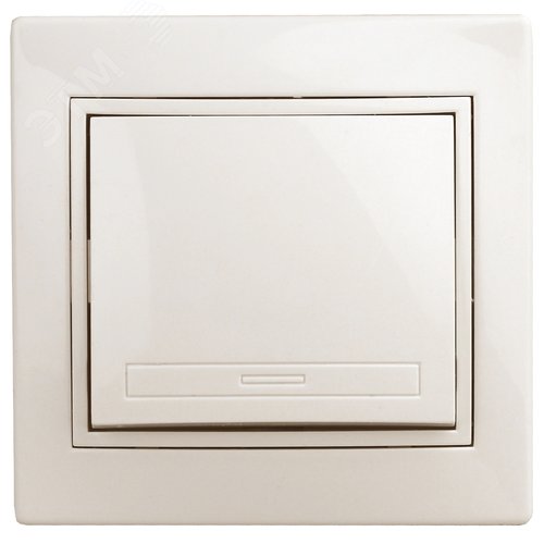 Изображение товара Переключатель Intro Plano 1-108-02 промежуточный, 10А-250В, IP20, СУ, слоновая кость (шт)