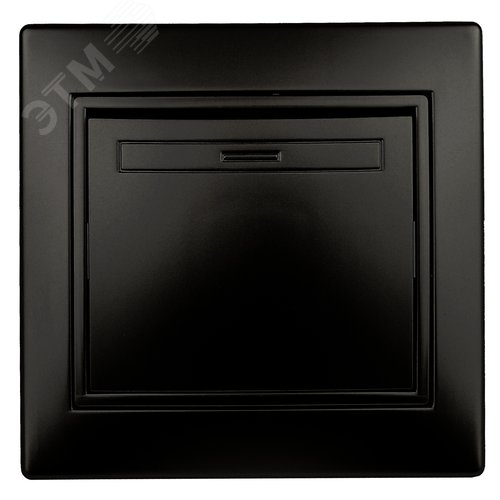 Изображение товара Переключатель Intro Plano 1-108-05 промежуточный, 10А-250В, IP20, СУ, антрацит (шт)