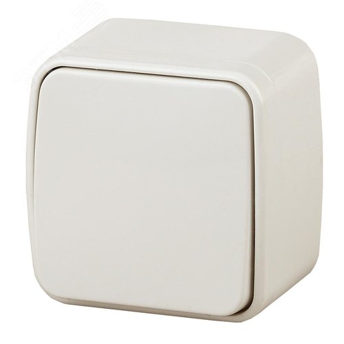 Изображение товара Переключатель, 10A-250В, ОУ, Polo, сл.кость,3-103-02 (шт)