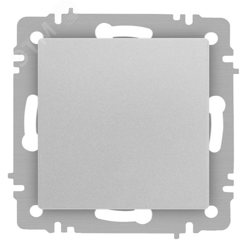 Изображение товара Переключатель перекрестный Intro Accent 6-108-03 , 10А-250В, IP20, СУ, алюминий (шт)