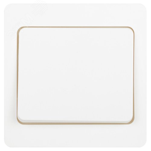 Изображение товара Кнопка Intro 7-109-01 Style 10А-250В, IP20, СУ, белый (шт)