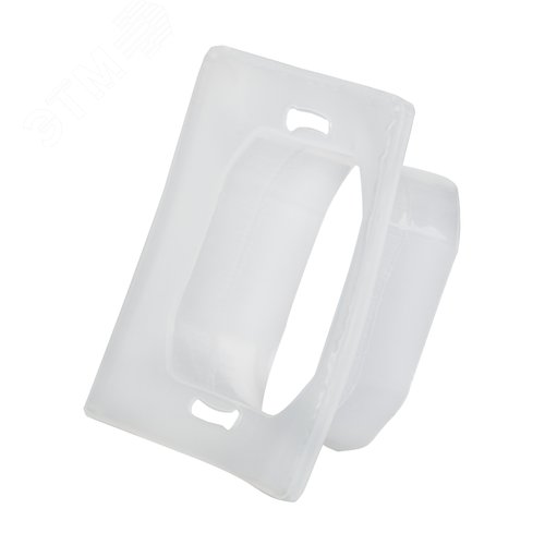 Изображение товара Рамка для розеток и выключателей 1 пост прозрачный пластик Intro Plano 1-601-99 (шт)