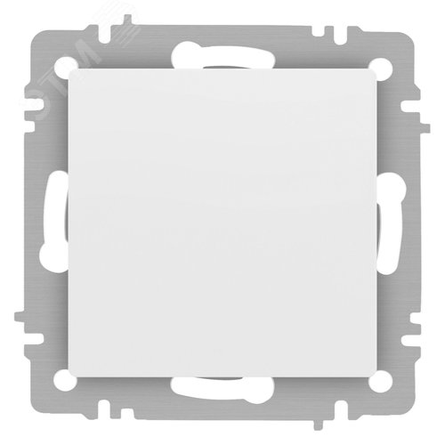 Изображение товара Переключатель перекрестный Intro Accent 6-108-01М 10А-250В, IP20, СУ, белый матовый (шт)