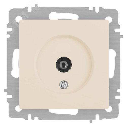 Изображение товара Розетка Intro Accent 6-301-02 TV одиночная, IP20, СУ, слоновая кость (шт)