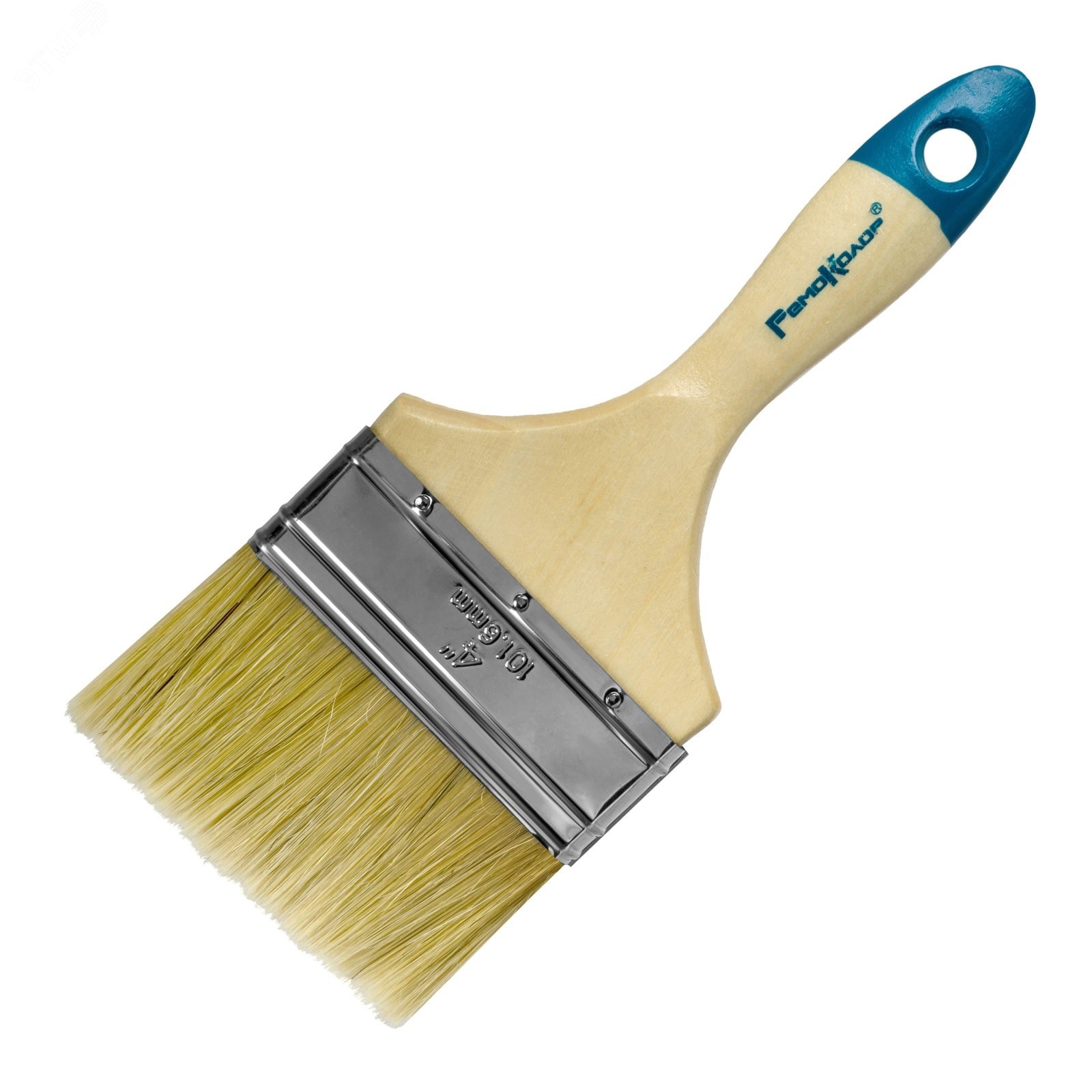 Изображение товара Плоская малярная кисть Евро 4" 100мм для лакокрасочных материалов