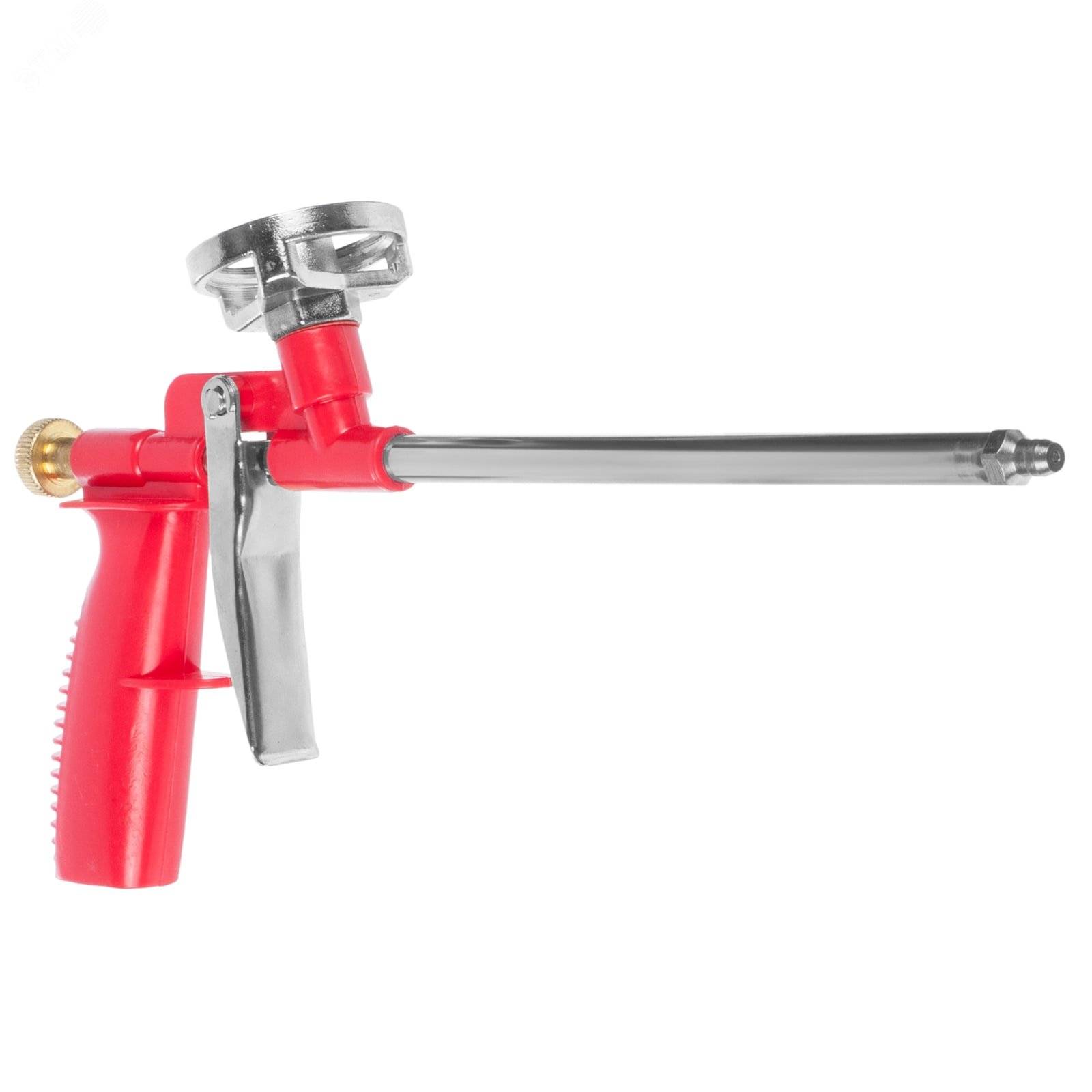 Изображение товара Пистолет для монтажной пены РемоКолор с алюминиевым адаптером и металлическим винтом