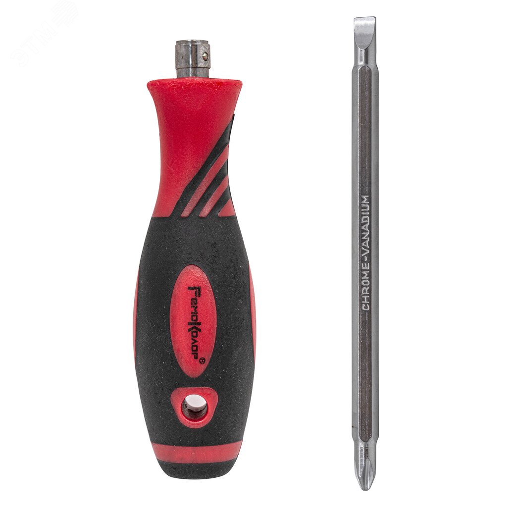 Изображение товара Комбинированная отвертка SL6 х PH2 с двухкомпонентной рукояткой