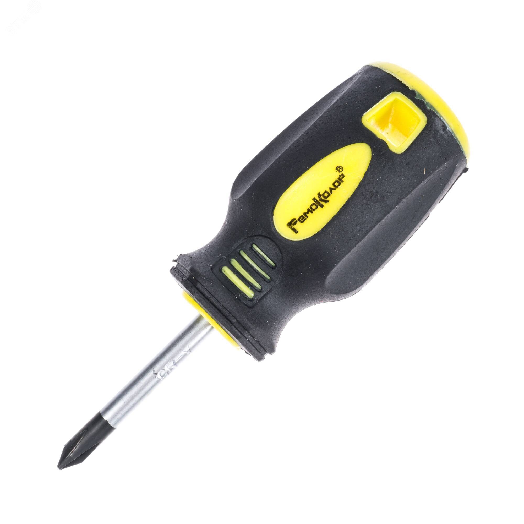 Изображение товара Отвертка ULTRA PH1 38 мм из хромванадиевой стали с двухкомпонентной рукояткой