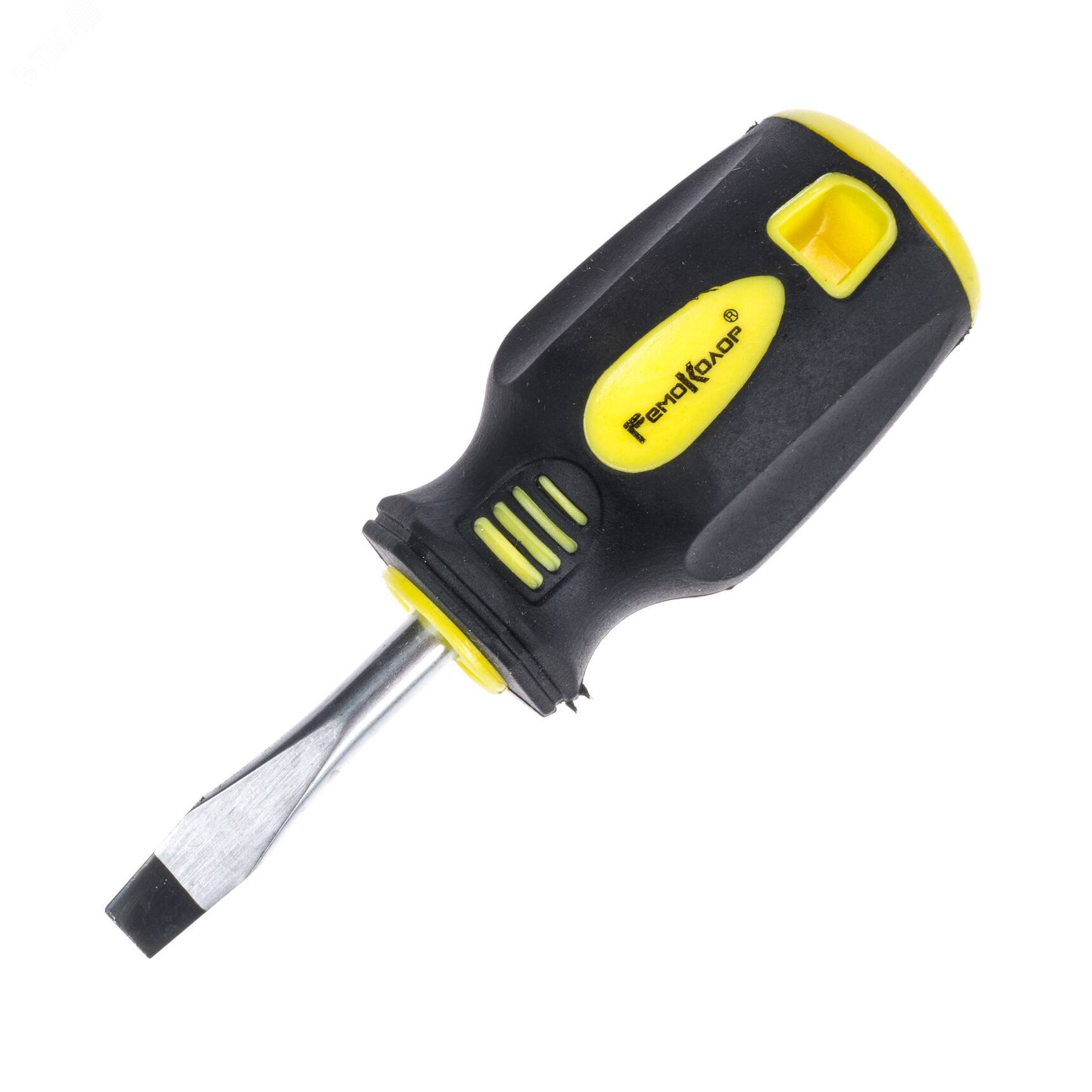 Изображение товара Отвертка ULTRA SL6,0 x 38 мм хромванадиевая сталь двухкомпонентная рукоятка