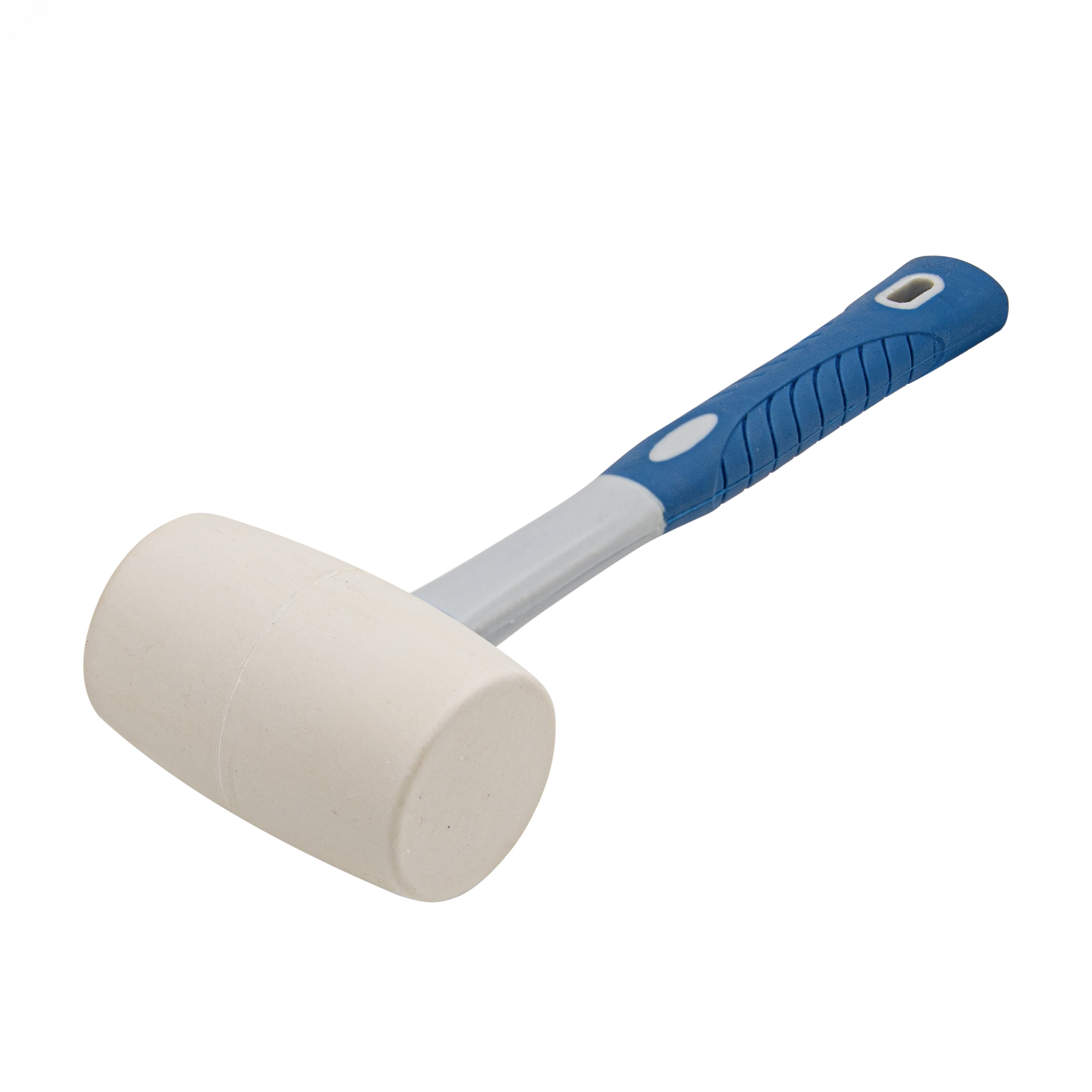 Изображение товара Киянка белая резина с фиберглассовой рукояткой 340 г