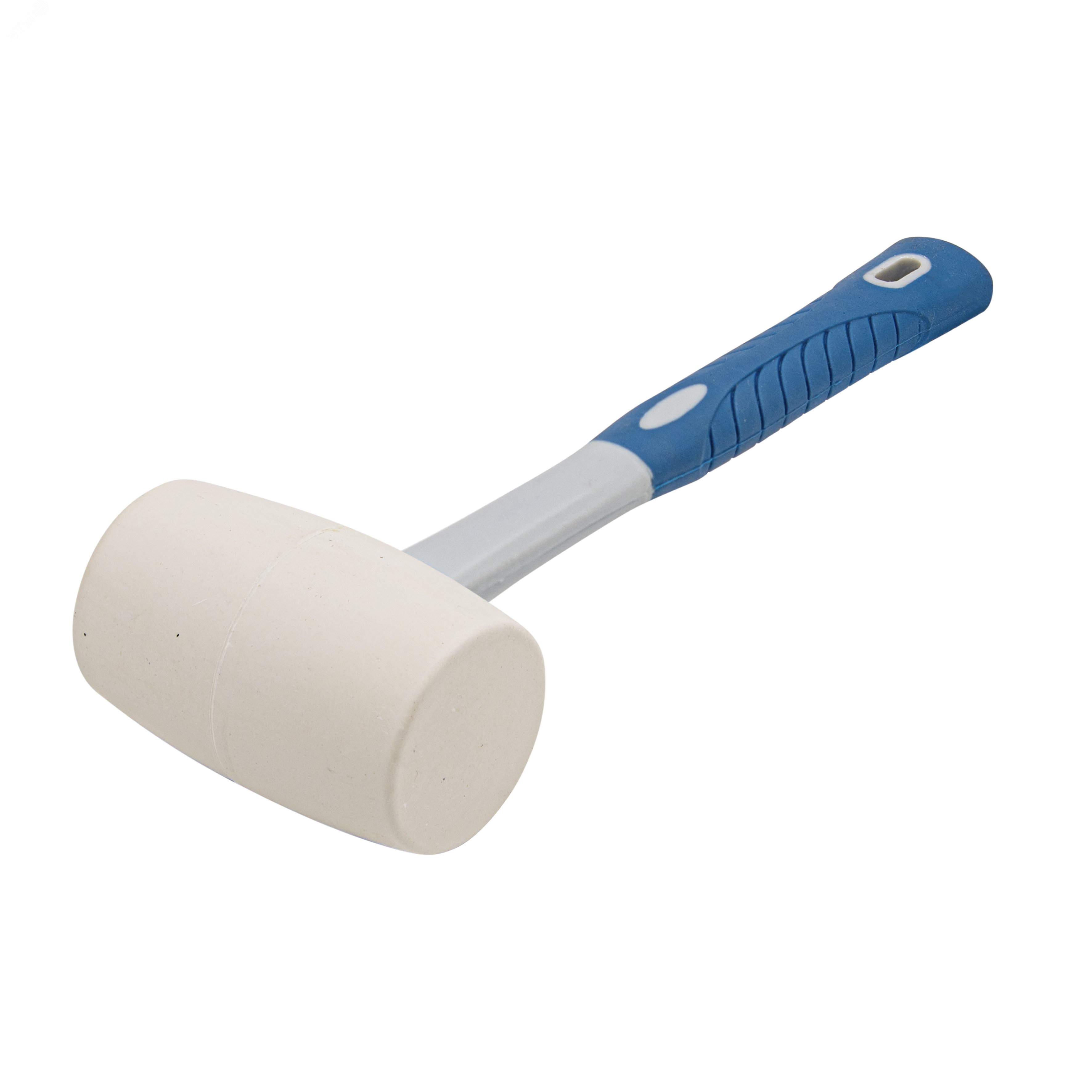 Изображение товара Киянка белая резина, фиберглассовая рукоятка, 450г (шт)