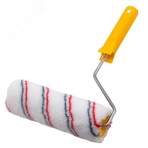 Изображение товара Валик малярный с рукояткой Мультиколор, ось 6мм, D40мм, 180мм (шт)