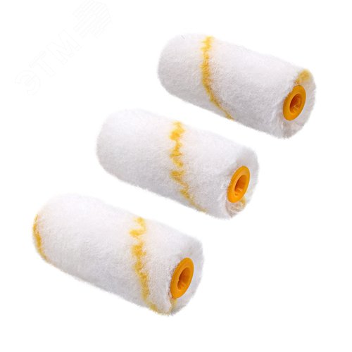 Изображение товара Мини-ролик малярный Гирпан, ось 6мм, D15мм, 55мм, 3 шт (шт)