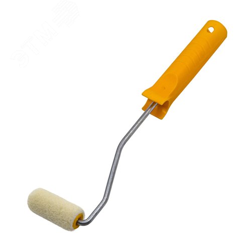 Изображение товара Мини-валик малярный с рукояткой Велюр, ось 6мм, D15мм, 55мм (шт)