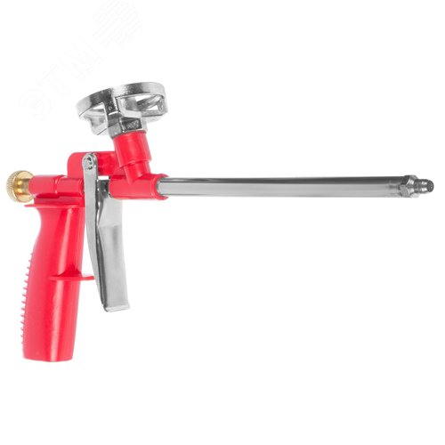 Изображение товара Пистолет для монтажной пены пласт.корпус и рукоятка, алюм.адаптер, метал.регул.винт, ствол 16см (шт)