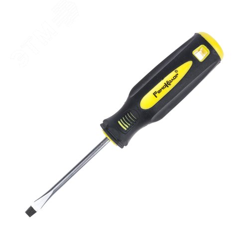 Изображение товара Отвёртка ULTRA, SL5,0 х 75 мм, CR-V, двухкомпонентная рукоятка (шт)