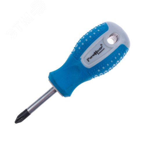 Изображение товара Отвёртка POINT, PH2 х 38 мм, CR-V, двухкомпонентная рукоятка (шт)