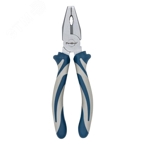 Изображение товара Плоскогубцы комбинированные PREMIUM, 180 мм, CR-V, двухкомпонентные рукоятки (шт)