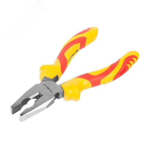 Изображение товара Плоскогубцы комбинированные FINE, 160 мм, HCS, двухкомпонентные рукоятки (шт)