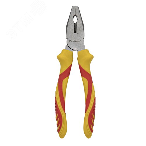 Изображение товара Плоскогубцы комбинированные FINE, 200 мм, HCS, двухкомпонентные рукоятки (шт)