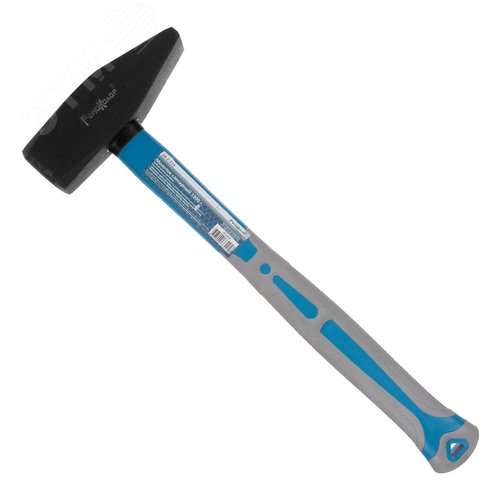 Изображение товара Молоток слесарный 1500 г, кованый, фиберглассовая рукоятка (шт)