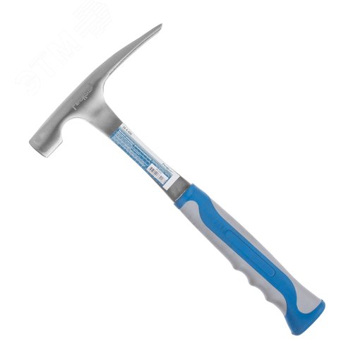 Изображение товара Молоток каменщика 600 г, цельнометаллический, двухкомпонетная рукоятка (шт)