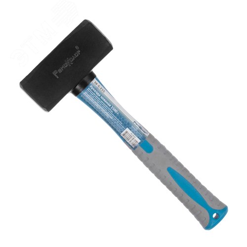 Изображение товара Кувалда 1000 г, кованая, фиберглассовая рукоятка 220 мм (шт)