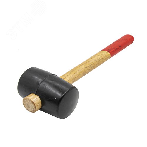 Изображение товара Киянка резиновая, деревянная рукоятка, 680г (шт)