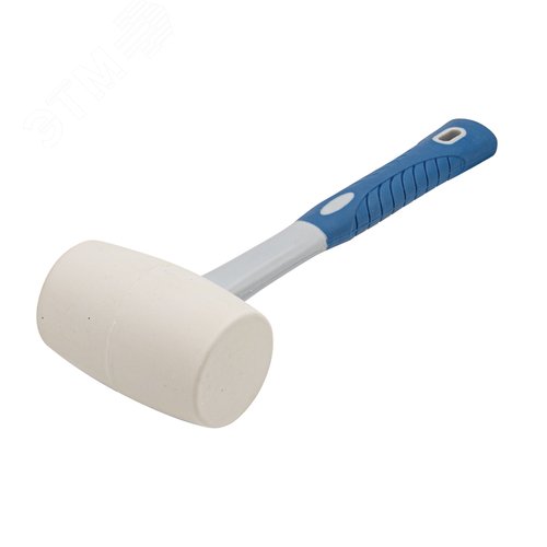 Изображение товара Киянка белая резина, фиберглассовая рукоятка, 450г (шт)