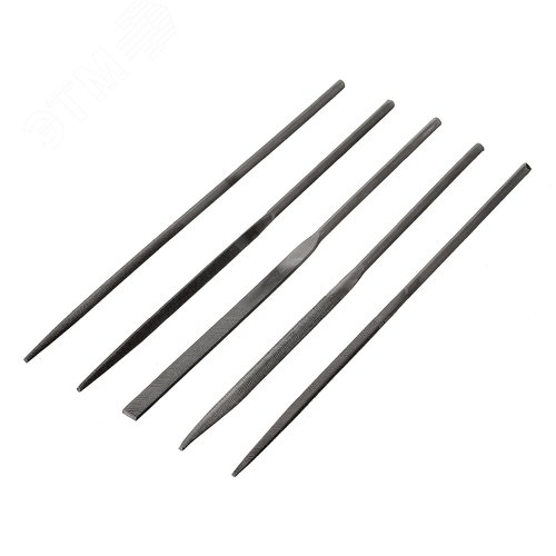 Изображение товара Набор надфилей 5 предметов, 3x140 мм (упак)