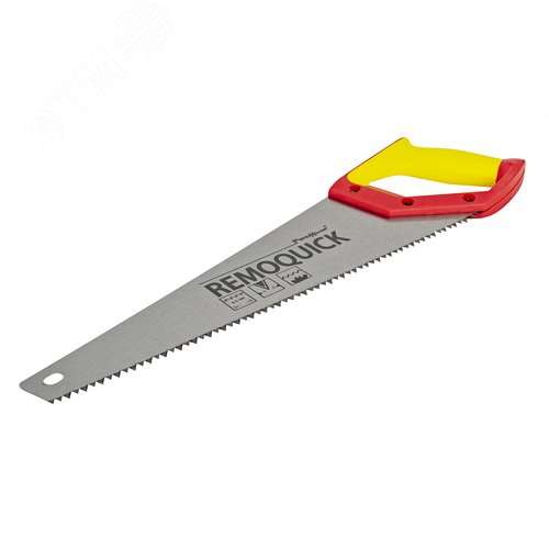 Изображение товара Ножовка по дереву (пила) REMOQUICK, 400 мм,шаг 5 мм/ 4-5TPI, 2D-заточка (шт)