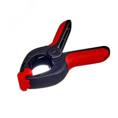 Изображение товара Струбцина клещеобразная пластиковый корпус, усиленная пружина, длина 4/100мм, зев 42мм (шт)