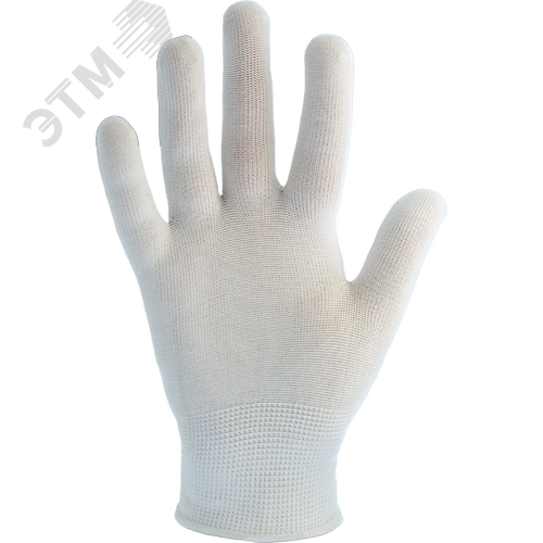 Изображение товара Перчатки нейлоновые бесшовные белые ArmProtect 6220 р.8 (пар)