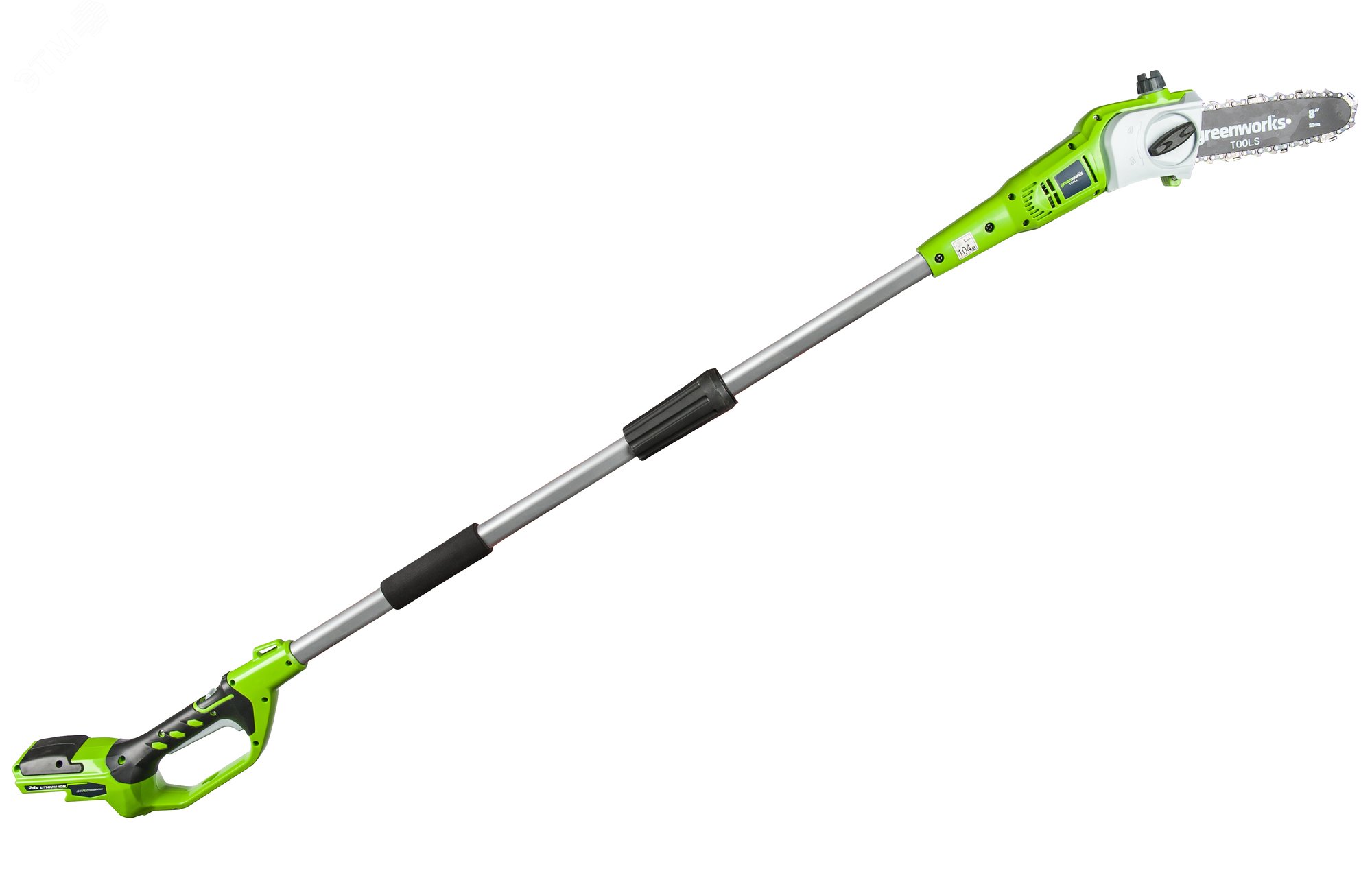 Изображение товара Высоторез/Сучкорез аккумуляторный Greenworks G24PS20, 24V, 20 см, без АКБ и ЗУ (2000107) (шт)
