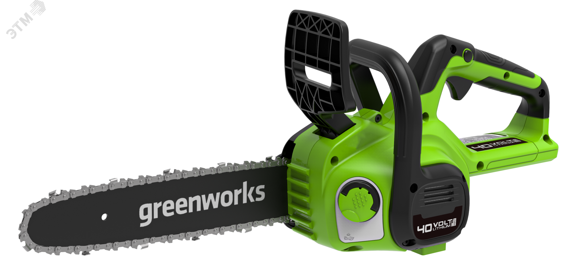 Изображение товара Цепная пила аккумуляторная Greenworks G40CS30II, 40V, 30 см, без АКБ и ЗУ (2007807) (шт)