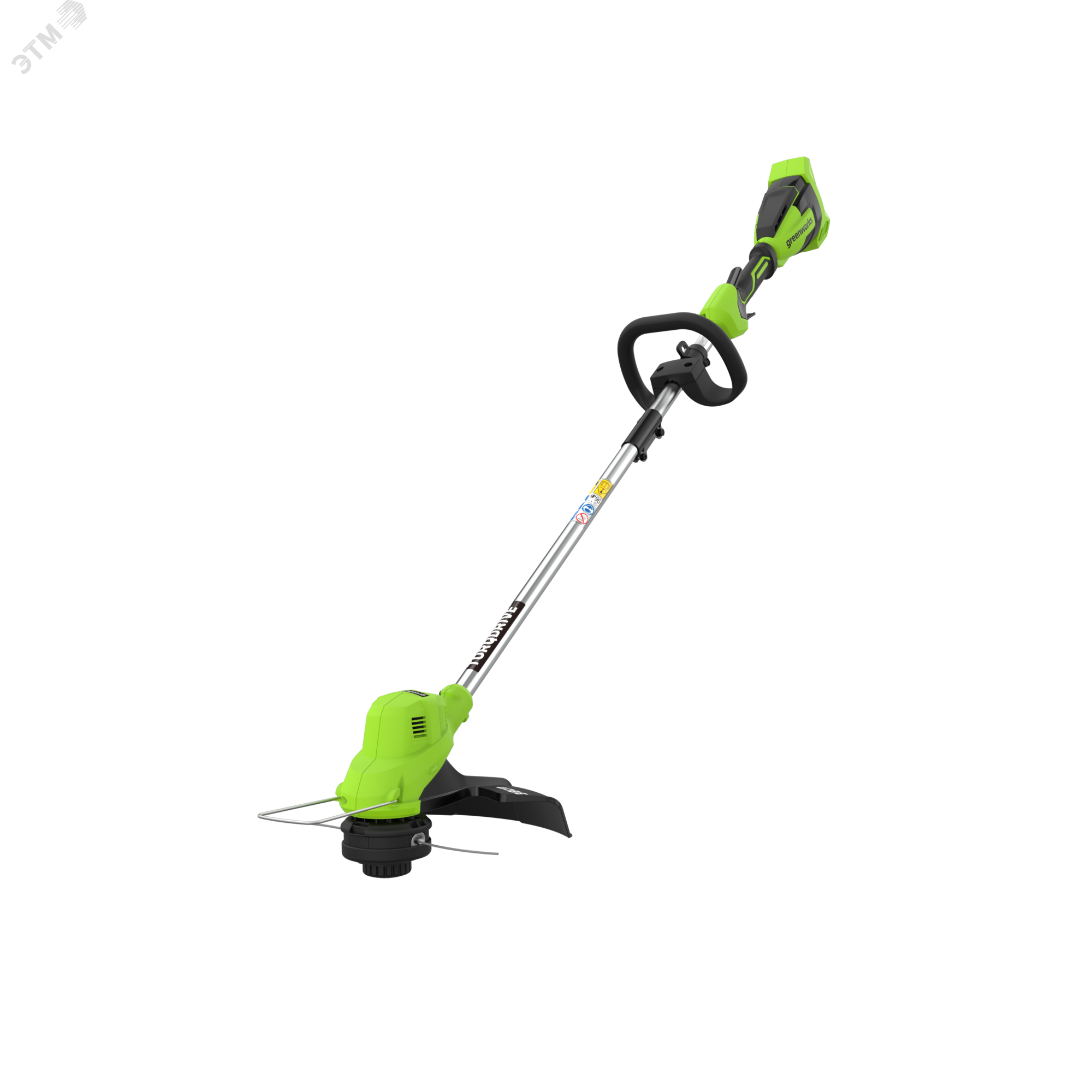 Изображение товара Триммер аккумуляторный Greenworks GD40LT, 40V, 38 см, без АКБ и ЗУ (2112207) (шт)