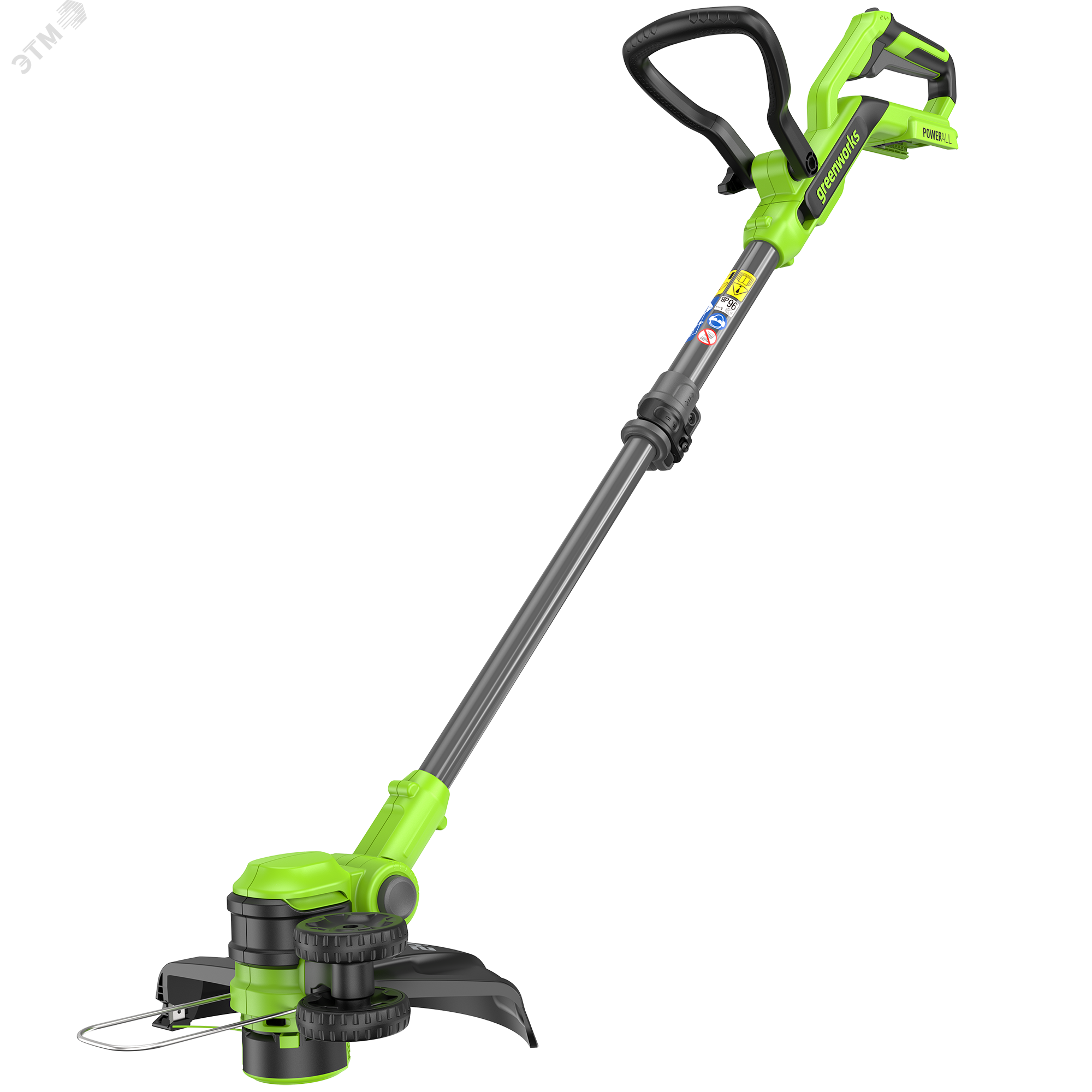 Изображение товара Триммер аккумуляторный Greenworks G24LT301, 24V, 30 см, без АКБ и ЗУ (2113207) (шт)
