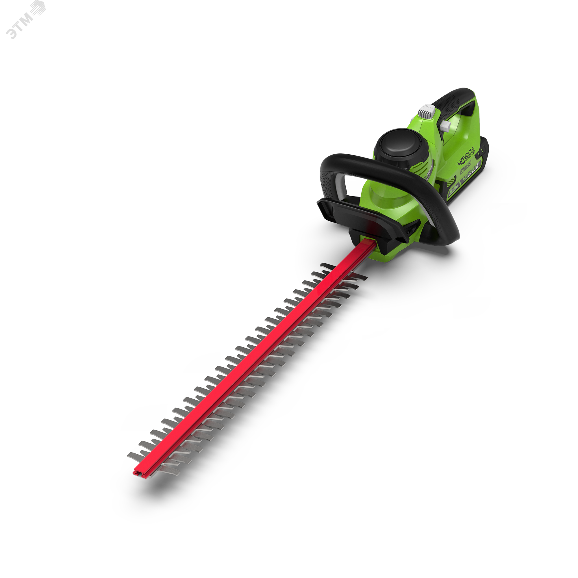 Изображение товара Кусторез аккумуляторный Greenworks G40HT61, 40V, 61 см, без АКБ и ЗУ (2200907) (шт)