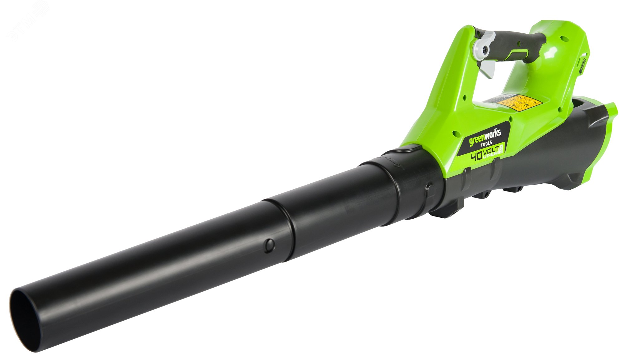 Изображение товара Воздуходувка аккумуляторная Greenworks G40AB, 40V, без АКБ и ЗУ (2400807) (шт)