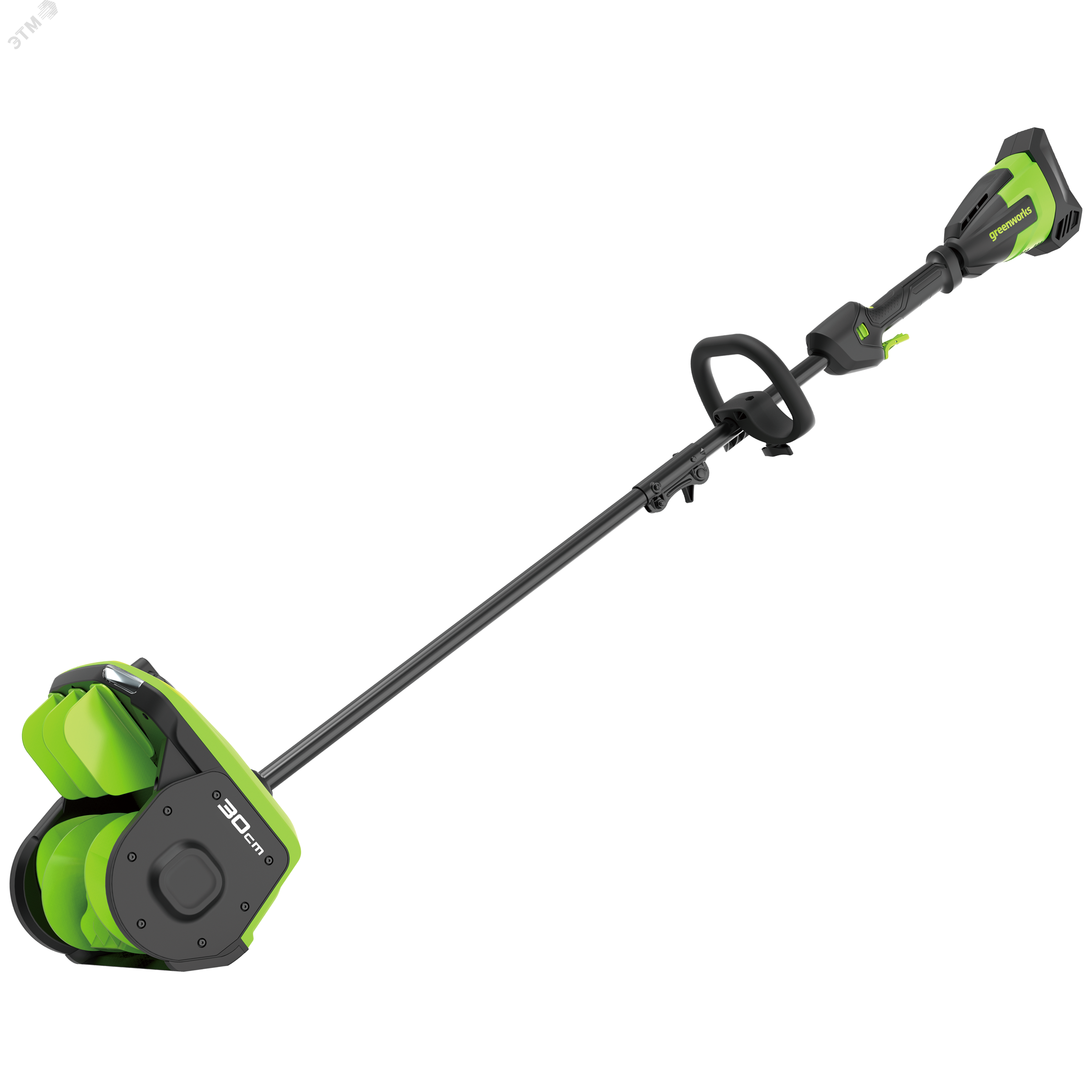 Изображение товара Снегоуборщик аккумуляторный GD40SS2, 40V, 30 см, с регулируемым направлением выброса, бесщеточный, без АКБ и ЗУ (шт)