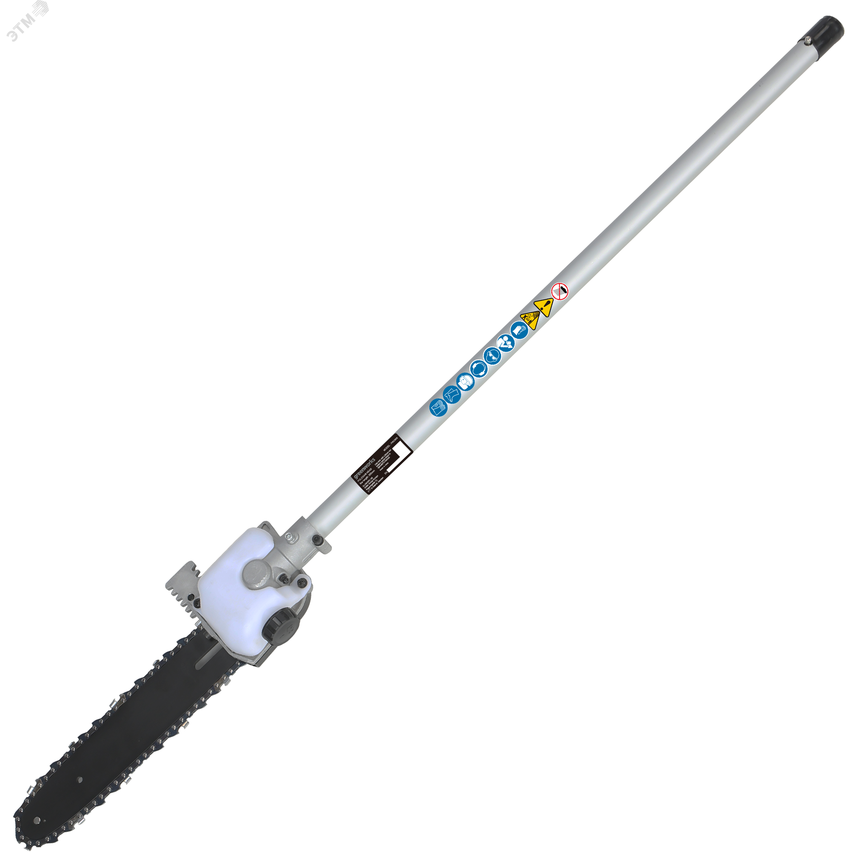 Изображение товара Насадка высоторез Greenworks 2934507 аккумуляторная для обрезки деревьев