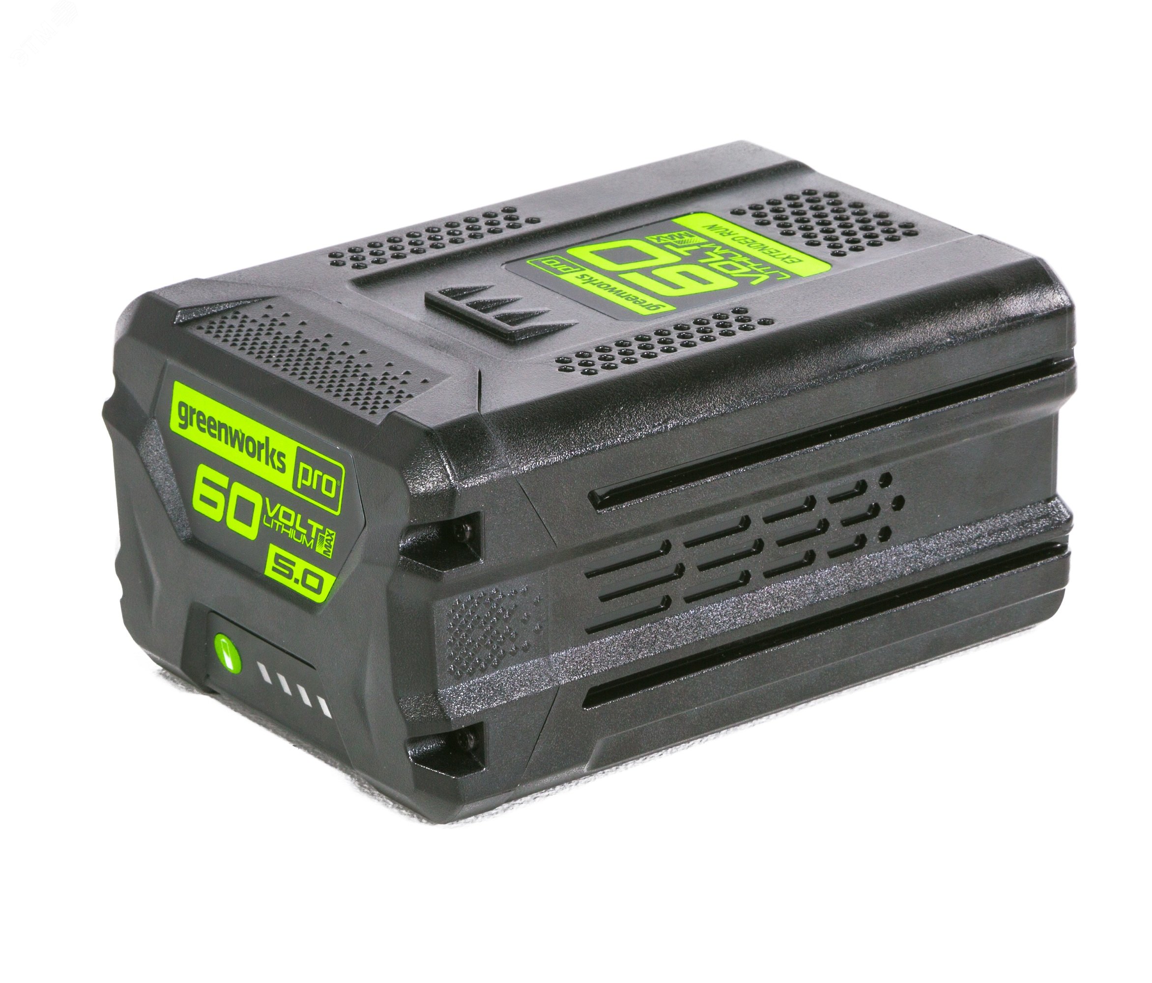 Изображение товара Аккумулятор Greenworks G60B5 60V 5 Ач для инструментов Greenworks 60V